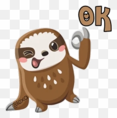 Sticker Maker - Cute Perezos Emoji,Sloth Emoji Png