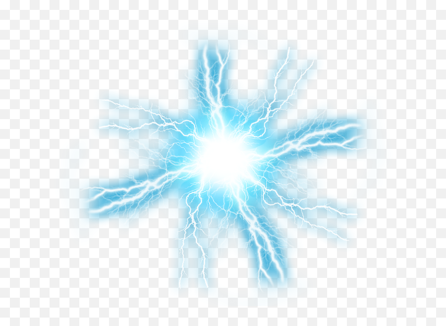 Blue Strong Lightning Sticker By Nellija - Transparent Background Lightning Png Emoji,Lightning Emoji