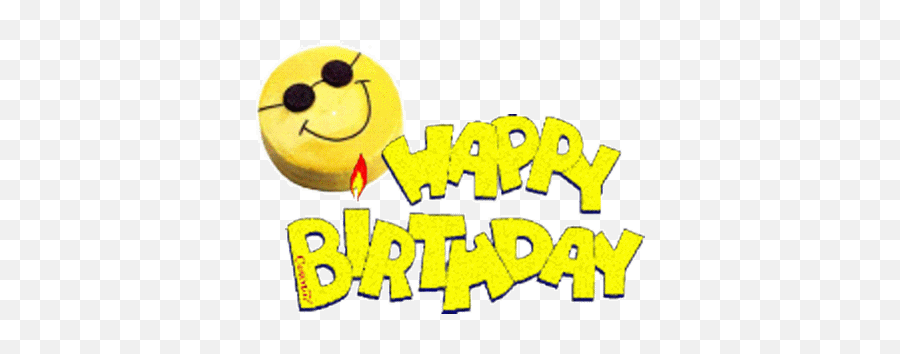 Celebrations Parties Good Times - Page 12 Singsnap Karaoke Happy Birthday Animated Gif Smiley Emoji,Throw Glitter Emoticon
