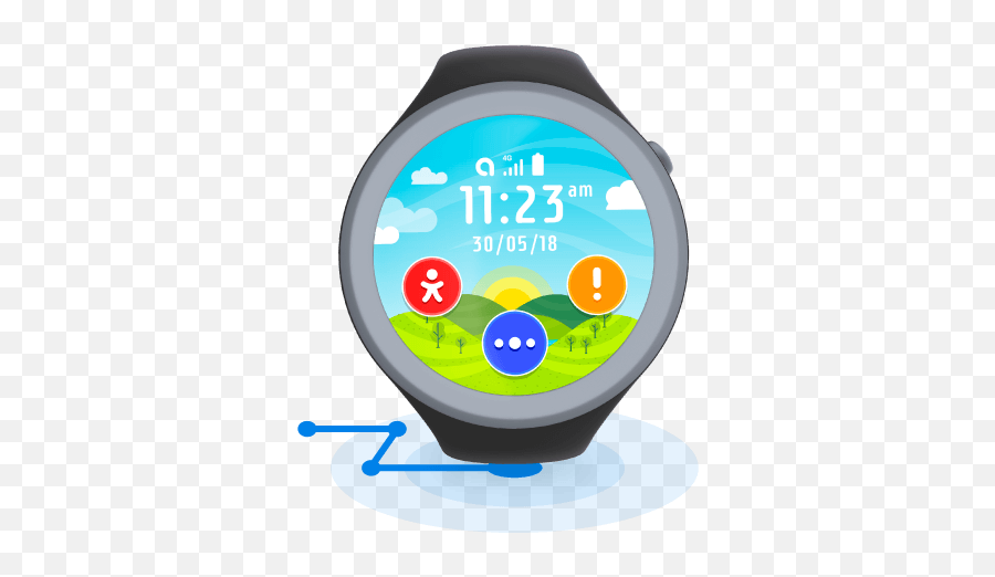 Anda Watch - Best Technology And Reliability In Smartwatches For Swimming Emoji,Kids Emoji Watch