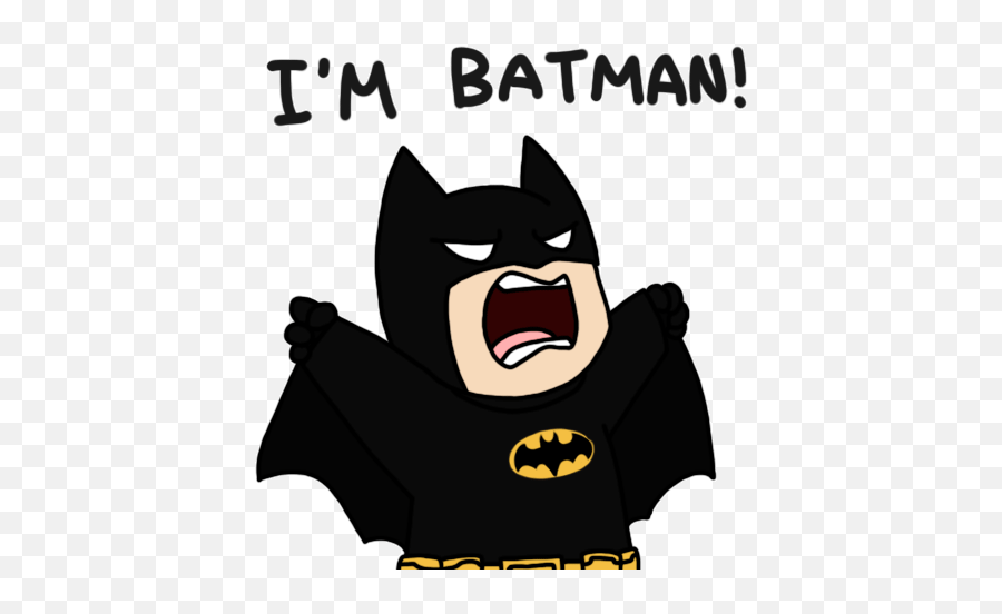 Dc - Batman Cute Cartoon Emoji,Newt Emoji