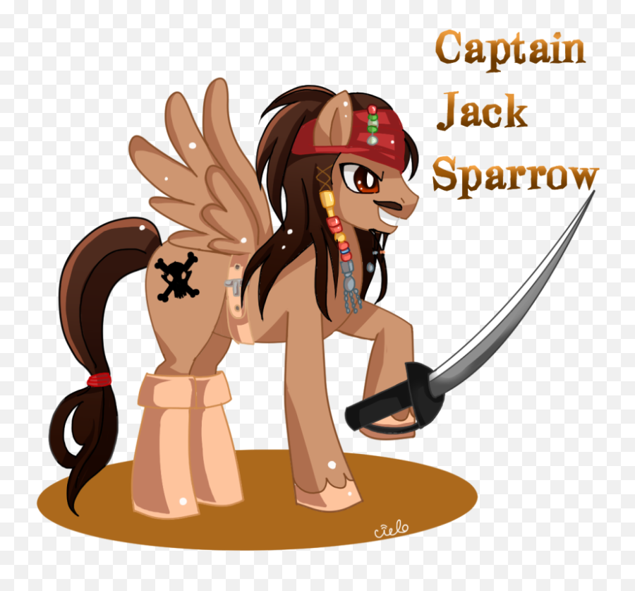 Image - Fan Art Jack Sparrow My Little Pony Emoji,Jack Sparrow Emoji