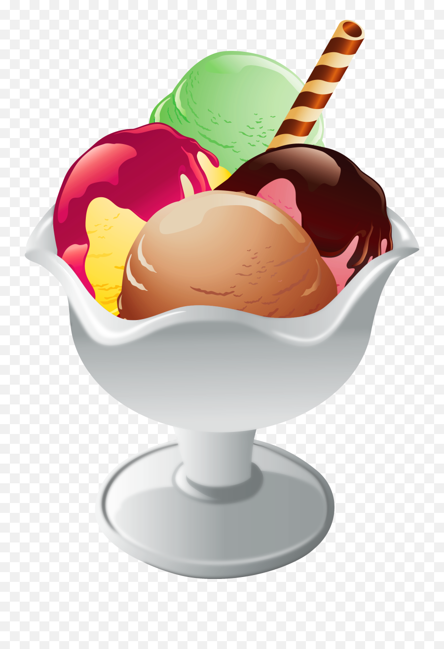 Ice Cream Sundae Clipart Cliparts 3 - Transparent Background Icecream Clipart Emoji,Chocolate Ice Cream Emoji
