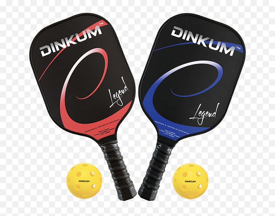 Dinkum Legend - 2 Paddles 2 Balls On Sale Solid Emoji,Emoticon Legend
