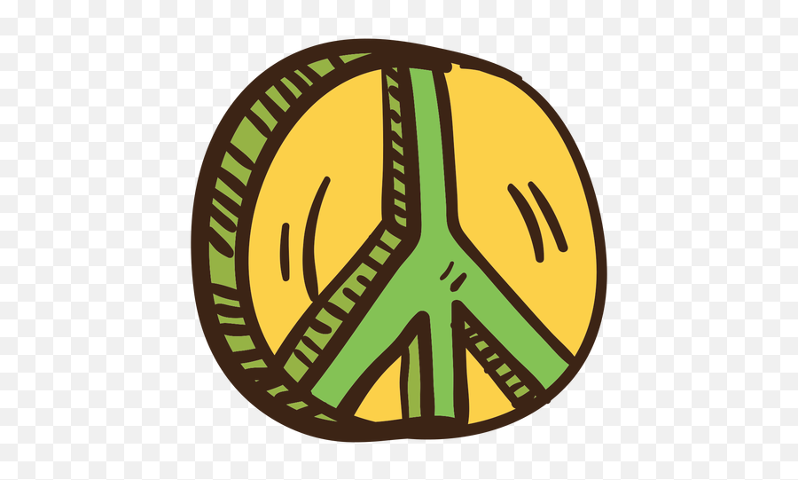 Doodle Colorido Símbolo Da Paz 3d - Language Emoji,Emoticon Do Simbolo Da Paz