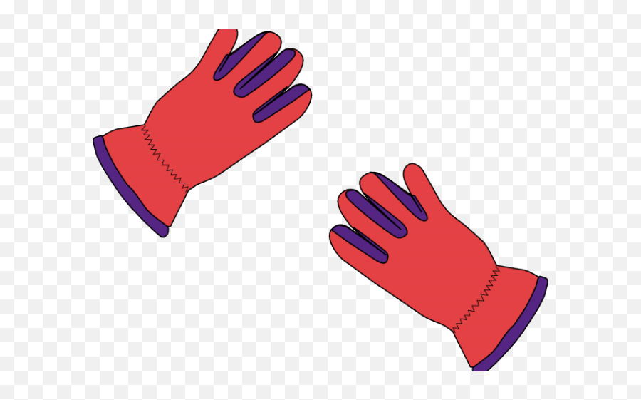Gloves Clipart Clip Art - Cartoon Red Gloves Clipart Emoji,Glove Emoji