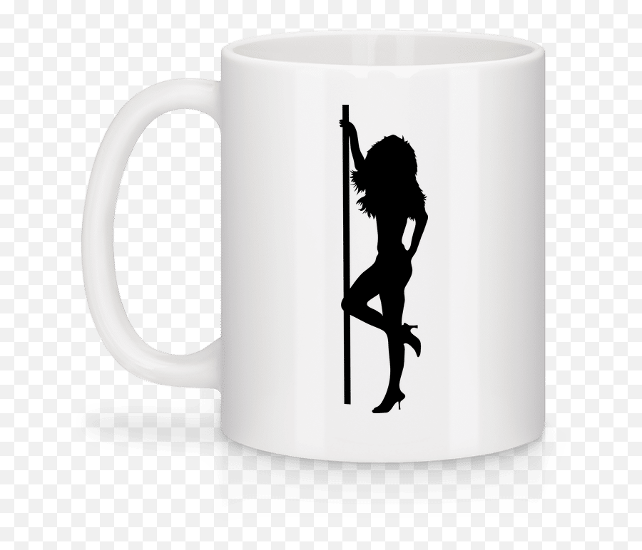 Stripper Girl Pole Mug En Céramique - Magic Mug Emoji,Stripper Pole Emoji