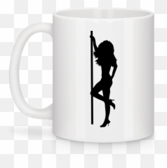 Stripper Girl Pole Mug En Céramique - Magic Mug Emoji,Stripper Pole Emoji
