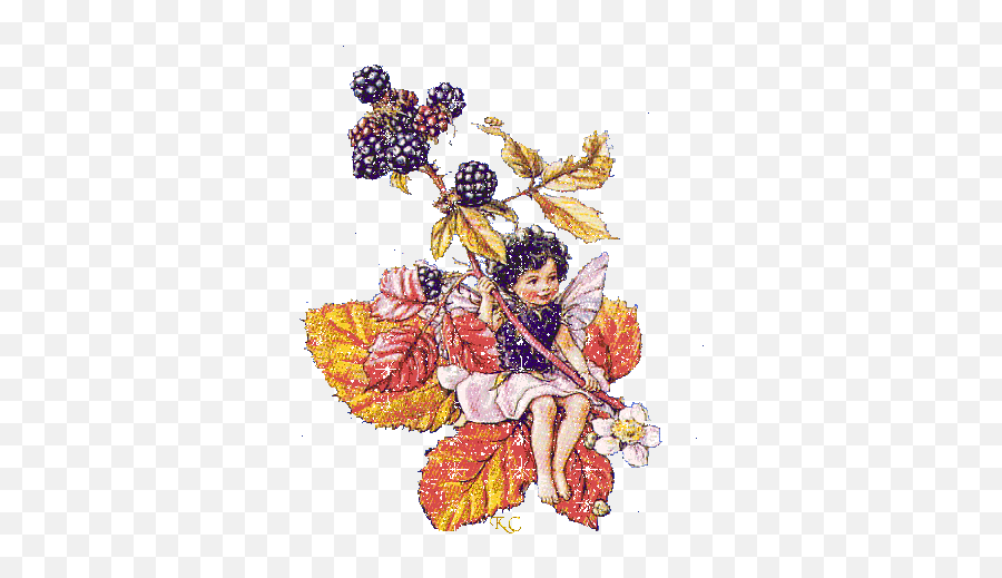 Bewegende Bloemen - Cicely Mary Barker Art Emoji,Bewegende Emoticons