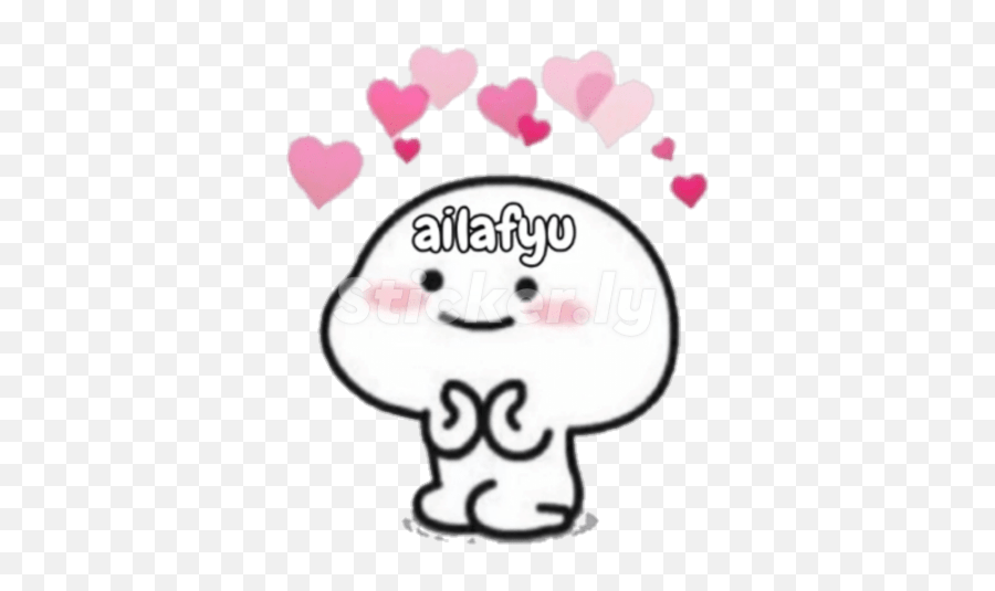 Pentol Galak Fondo De Pantalla De Dibujos Animados Memes - Cute Love Quby Sticker Emoji,Yukk Emoticon