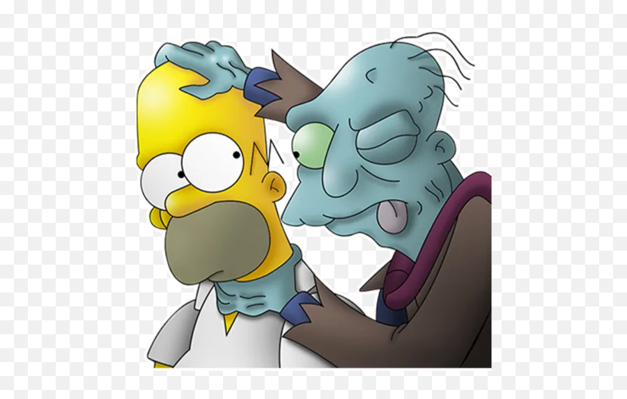 Sticker Maker - Simpson Simpson En Halloween Emoji,Emoticons Safado Whatsapp Grandes