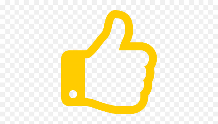 Yellow Thumbs Up Logo Similar To That - Yellow Thumb Up Png Emoji,Facebook Thumbs Up Emoji