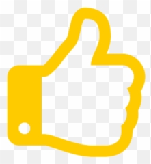 Yellow Thumbs Up Logo Similar To That - Yellow Thumb Up Png Emoji,Facebook Thumbs Up Emoji
