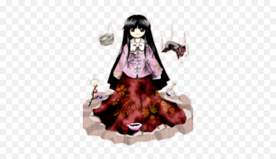 Kaguya Houraisan - Kaguya Houraisan Cosplay Emoji,The Lost Emotion Remix Touhou