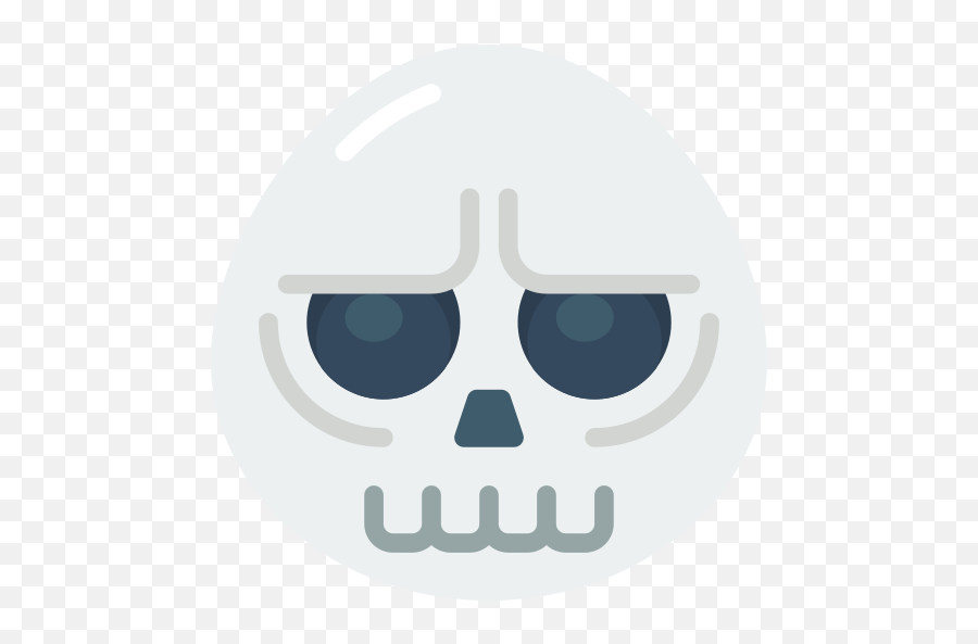 Death - Dot Emoji,Skull Emoticon For Fb