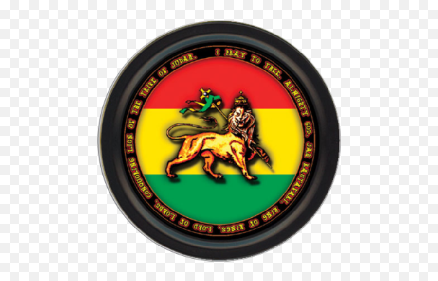 Round Stash Tins - Reggae Emoji,Rasta Flag Emoticon Symbol