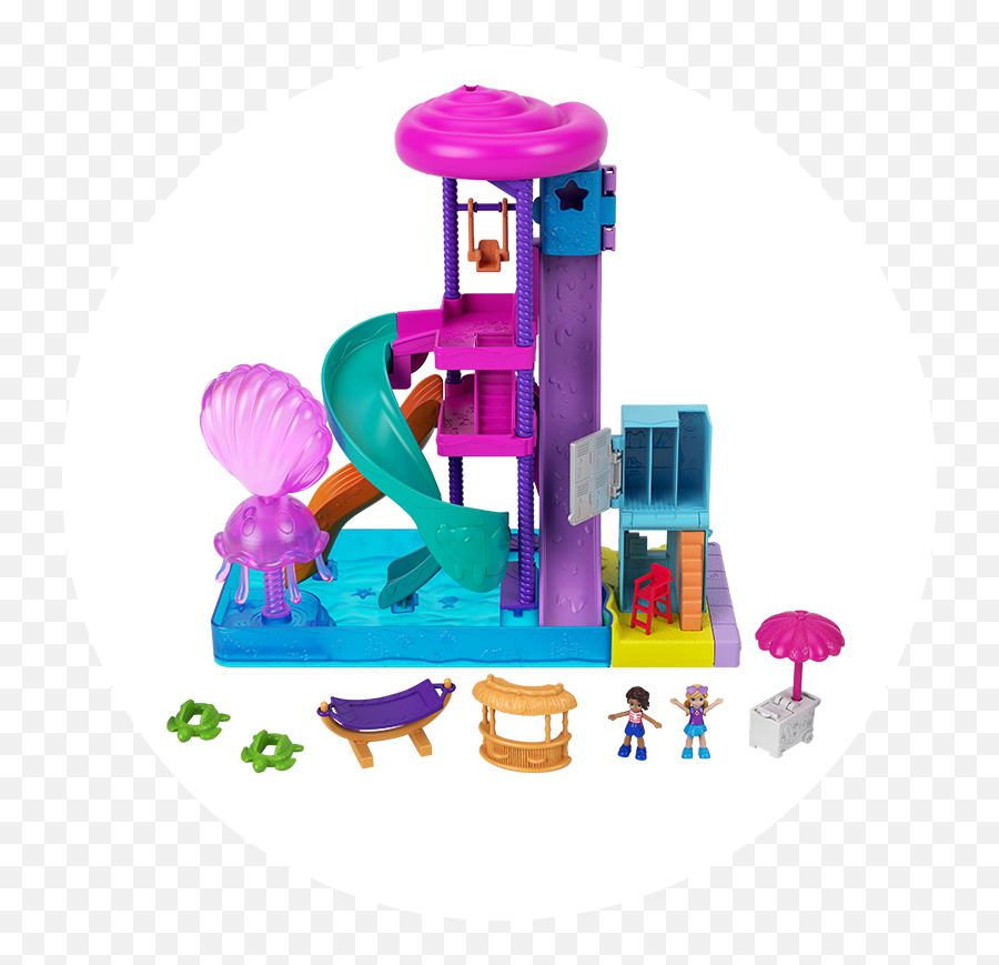 Polly Pocket The Official Website Of Polly Pocket U0026 Friends - Polly Pocket Super Slide Water Park Emoji,Emojis Legais