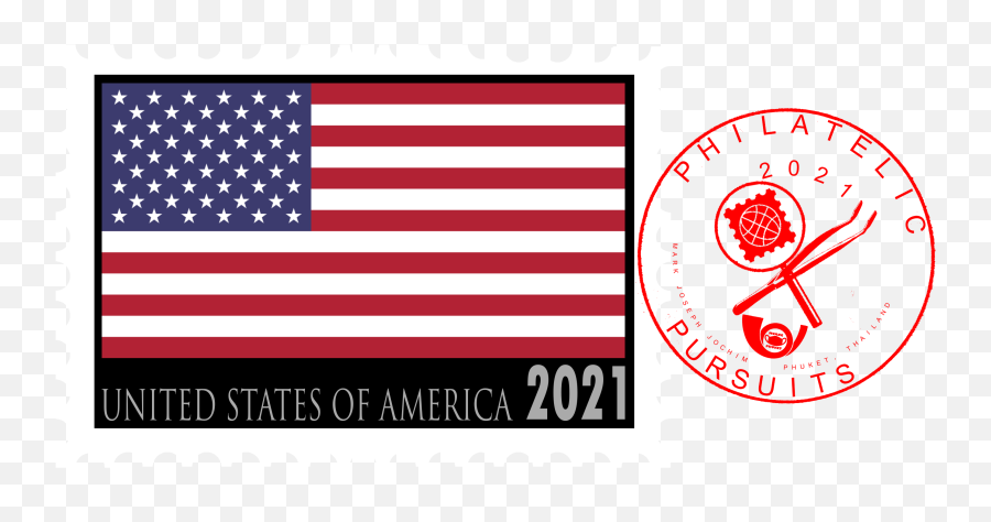 United States - American Flag Stamp 2021 Emoji,Emotion Stamps