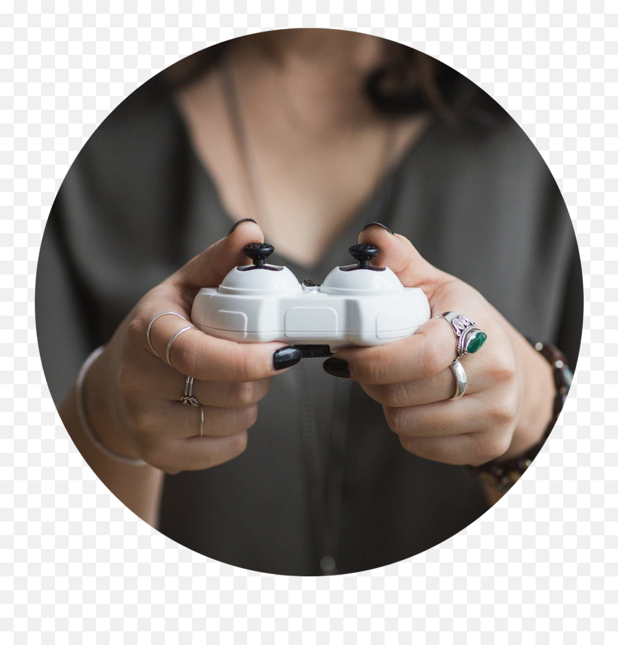 Gamer Girl Imposter Syndrome - Person Holding Game Controller Emoji,A Women's Enemy Is Emotion