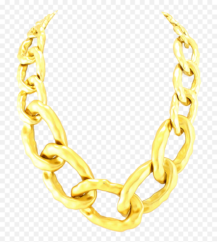 Thug Life Chain Png Clipart - Thug Life Gold Chain Png Transparent Emoji,Chain Emojis Png