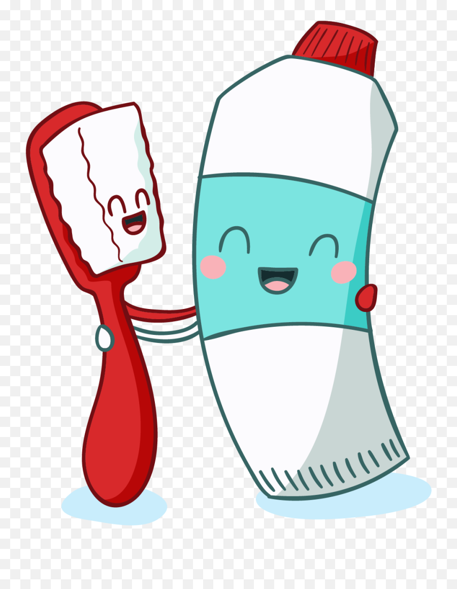 Download Toothbrush Brushing Tooth - Escova E Pasta De Dente Png Emoji,Brushing Teeth Emoticon