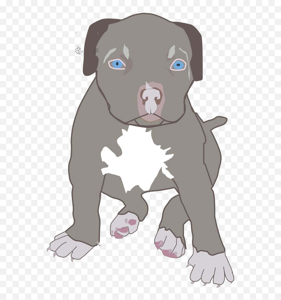 Download Free Brown Png Arts Files - Transparent Pitbull Dog Clipart Emoji,Bull Terrier Emoticons