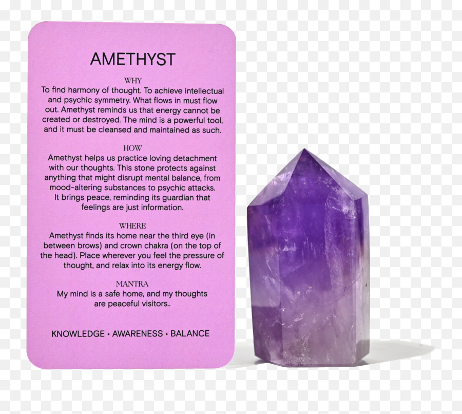 Amethyst Tower - Default Title In 2021 Amethyst Crystal Emoji,My Emotions Are Like A Knots