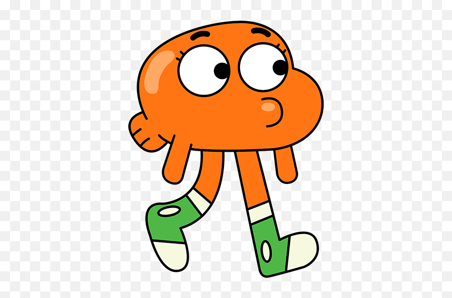 Latest Project - Darwin Watterson Gif Walking Emoji,Gumball Emoji