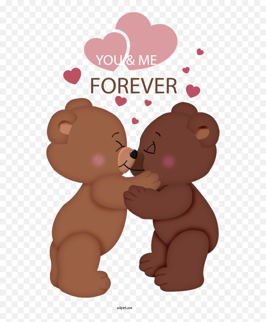 Holidays Bears Kiss Emoji For Valentines Day - Valentines,Emoji Me