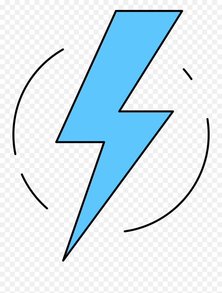 Free Lightning Png With Transparent Background - Vertical Emoji,Lightning Emoji