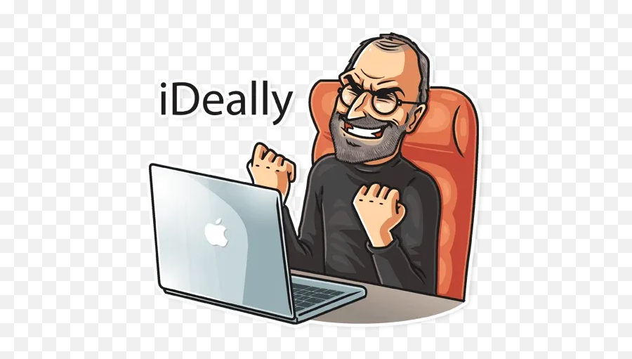 Ideally Jobs Steve Emoji,Steve Jobs Emoji