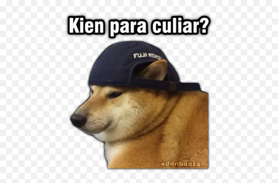 Cheems Doge 1 Stickers For Whatsapp - Ejemplo De Un Volante Emoji,Bonk Emoji