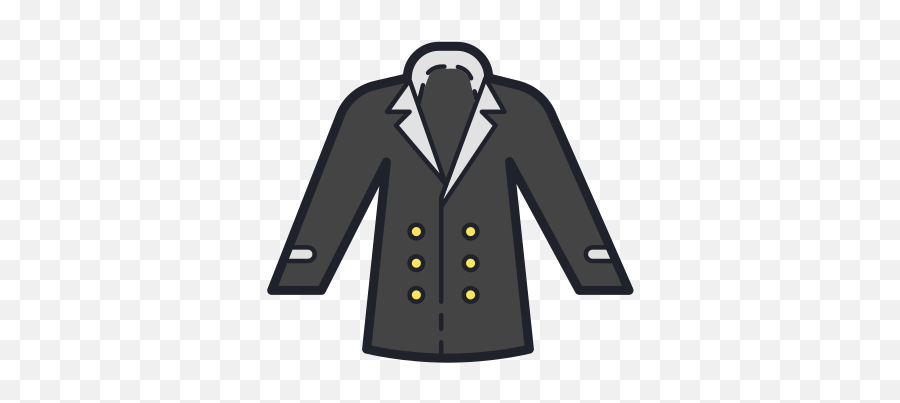 Coat Icon - Long Sleeve Emoji,Trench Coat Emoji