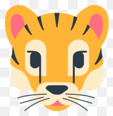 Tiger Face Id 11495 Emojicouk - Tigre Emoji,Firefox Emojis