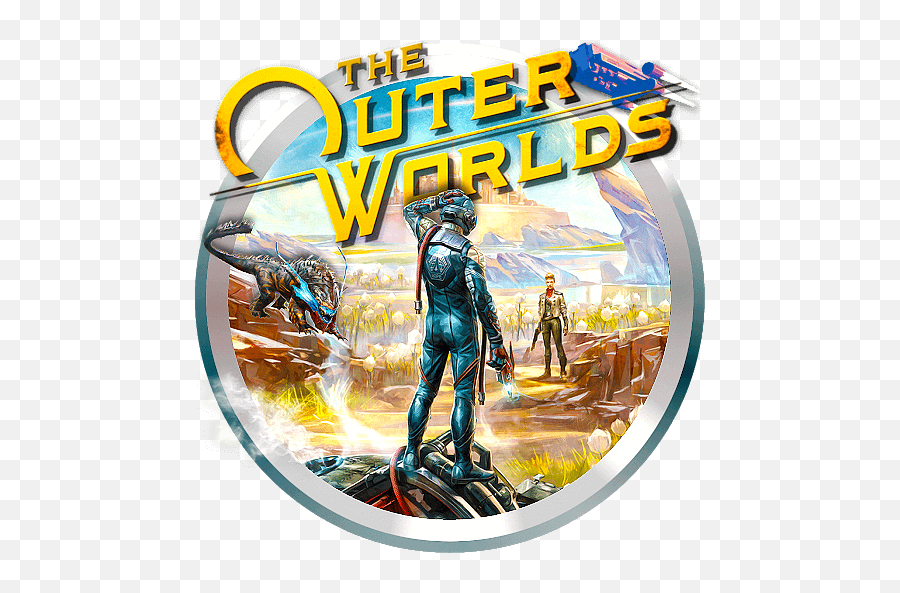 The Outer Worlds 2019 Folder Icon - Designbust Outer Worlds Icon Emoji,Metal Gear Solid Emoji