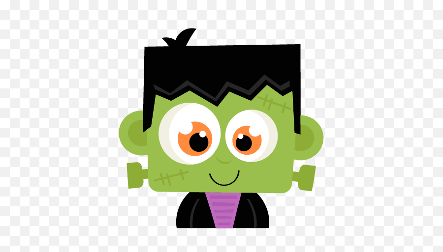 Frankenstein Clipart 3 - Clipartix Cartoon Cute Halloween Frankenstein Emoji,Frankenstein Emoji