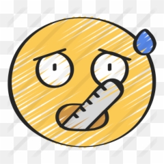 Fever - Free Smileys Icons Happy Emoji,Free Emoticons For Powerpoint