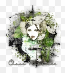 Goddess Of Green - Hair Design Emoji,Incredimail Emoticon Center
