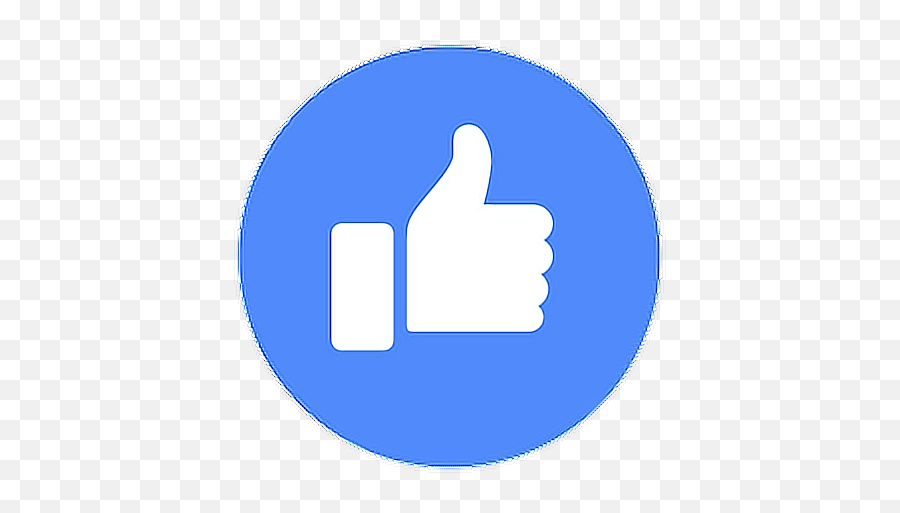 Download Emoticon On Like Media Button Smiley Us Hq Png - Like Emoji Png Facebook,Ok Emoji Text