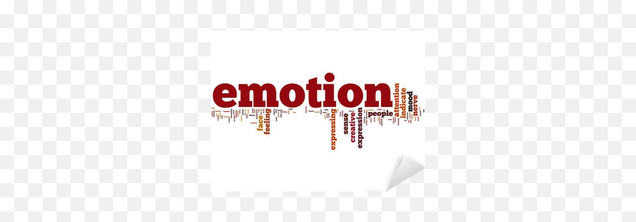 Emotion Word Cloud Sticker U2022 Pixers U2022 We Live To Change Emoji,Emotion Word Search