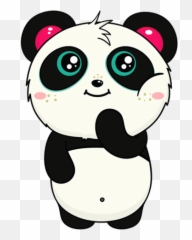 Pandas Dibujos De Osos - Messenger Pandi Stickers Emoji,Panda Emoji Facebook