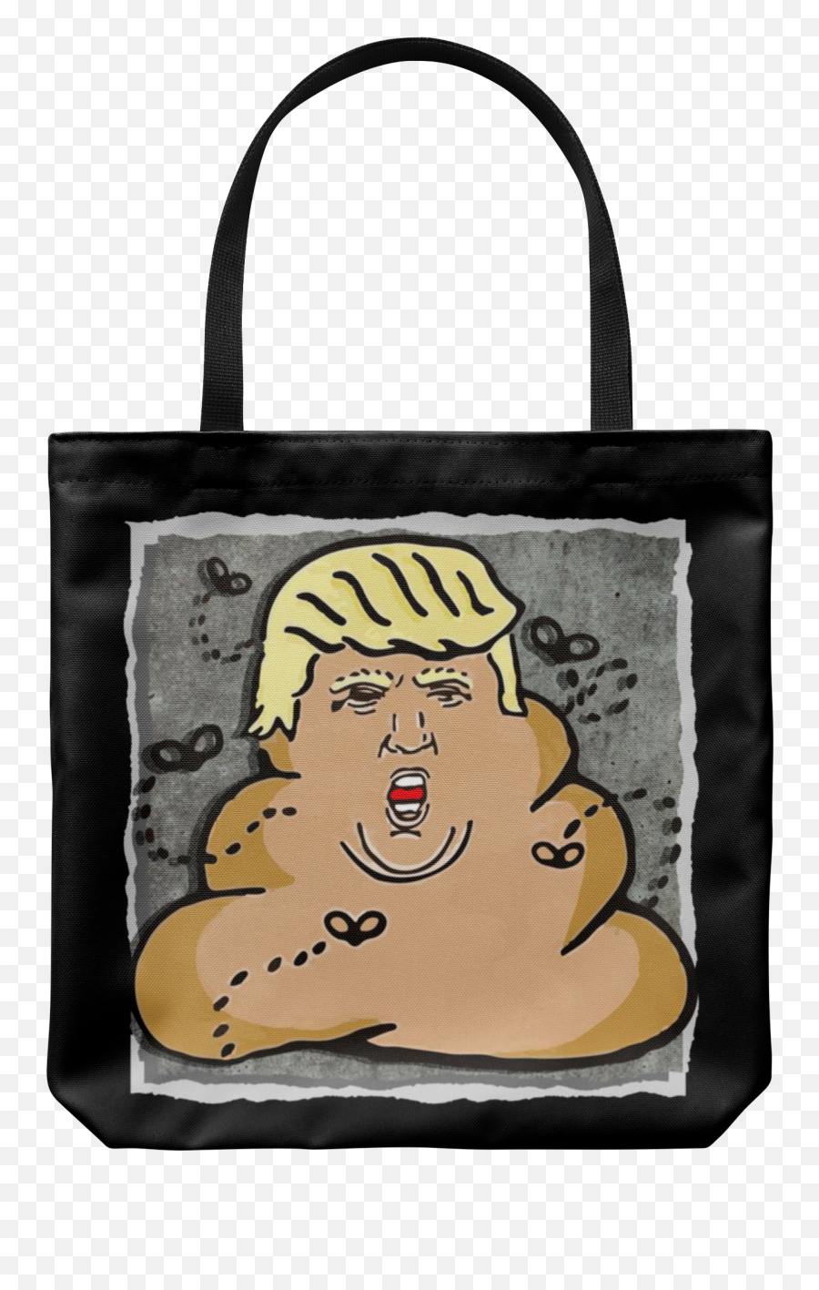 Trump Poop Emoji - Dump Trump,Emoji Tote Bag