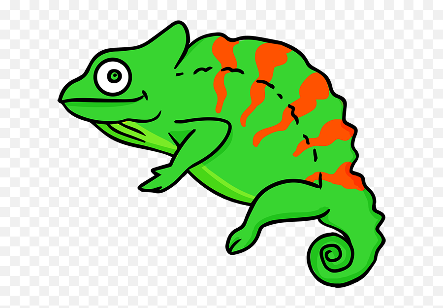 Chameleon Clipart - Clip Art Library Chameleon Clipart Emoji,Colors Emotions Chameleon Character