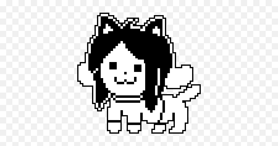 Temmie - Temmie Undertale Emoji,Leeroy Jenkins Emoji