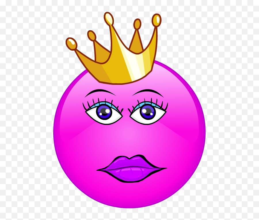 Queen Clipart Emoji - Smiley Prinzessin,Queen Emoji