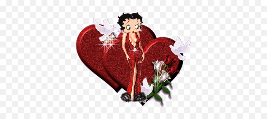 Betty Boop - Sexy Betty Boop Animated Gif Emoji,Emoticons Da Betty Boop