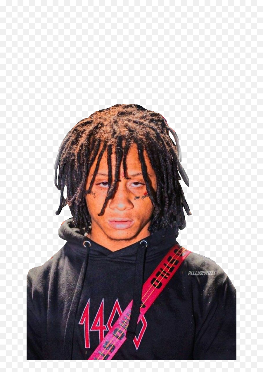 Trippieredd Trippie Redd Sticker - Trippie Redd Emoji,Trippie Redd With Emojis Around Him