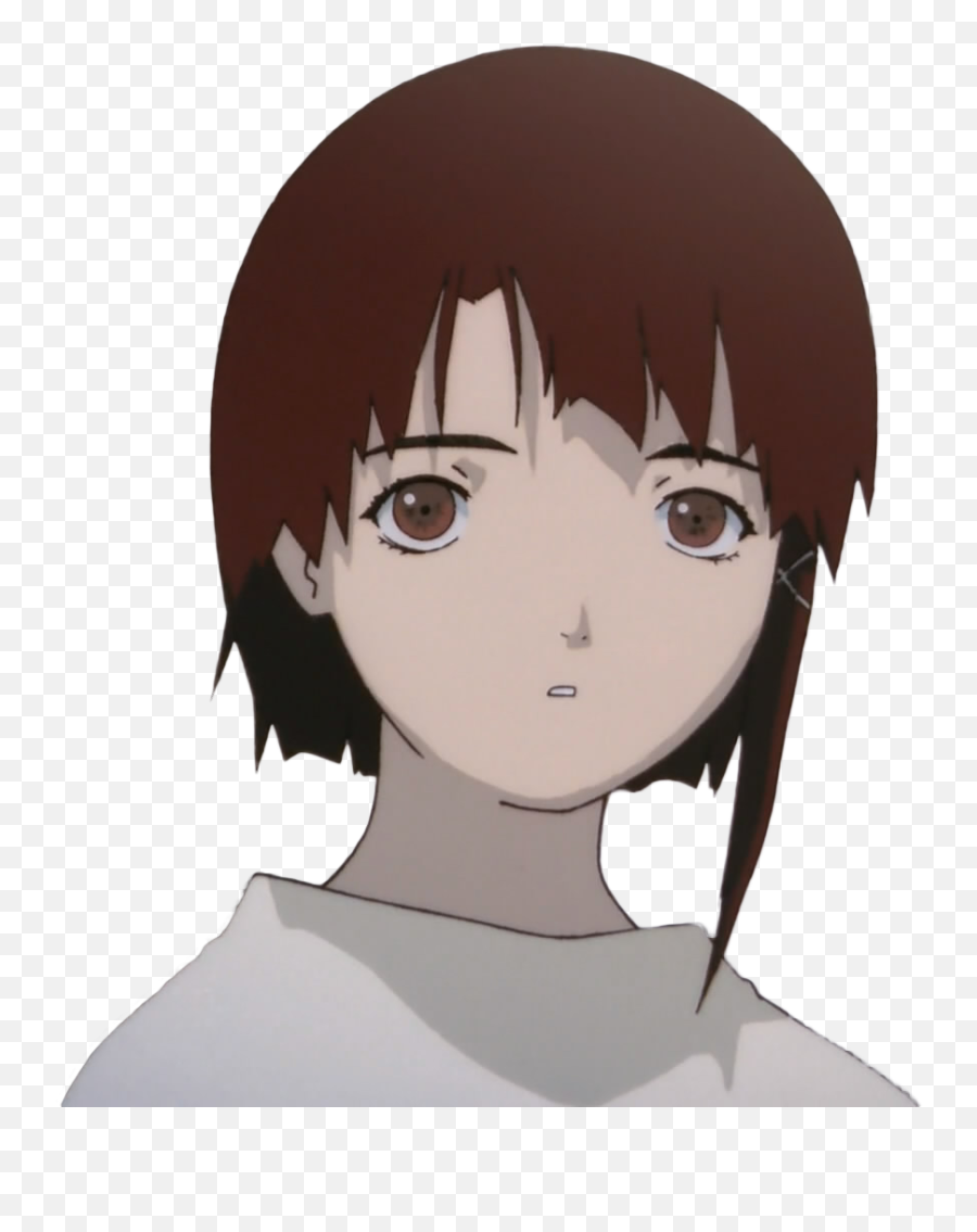 Requesting Anime That Will Make Me Cry If It Helps To Know - Lain Iwakura Transparent Background Emoji,Bandai Visual Emotion