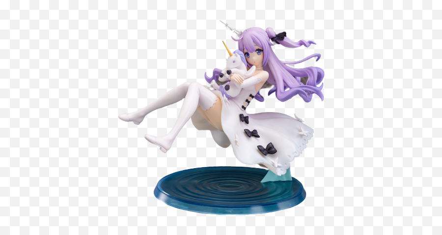 Illustrious Azur Lane Owaranai Ochakai Version Solaris - Azur Lane The Animation Unicorn Figure Plum Emoji,Jotaro Express Emotion