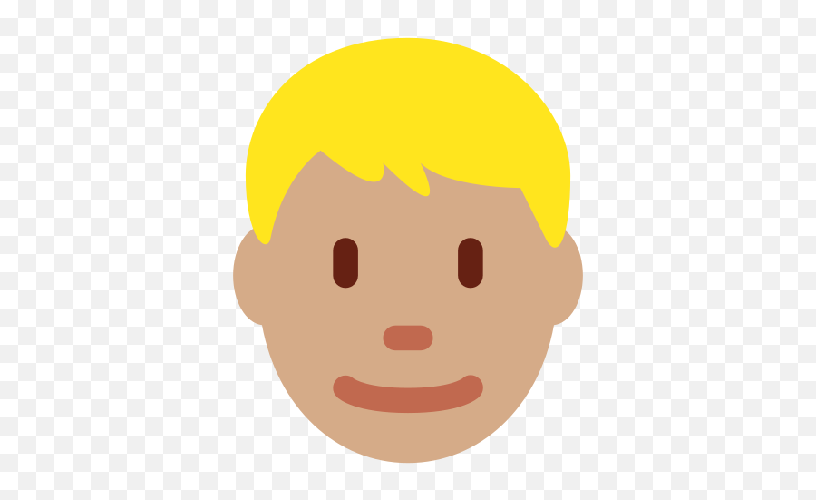 Medium Skin Tone Blond Hair - Memoji Blonde Man,Q Messenger Emoticons Old Man